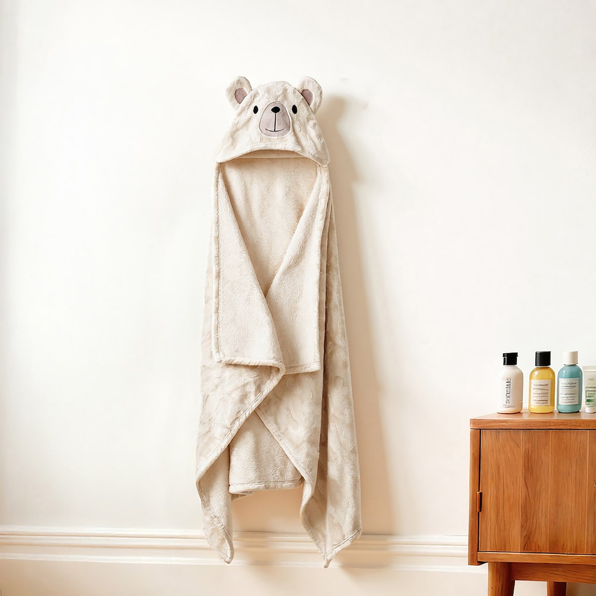 Kids Hooded Blanket Bear Each