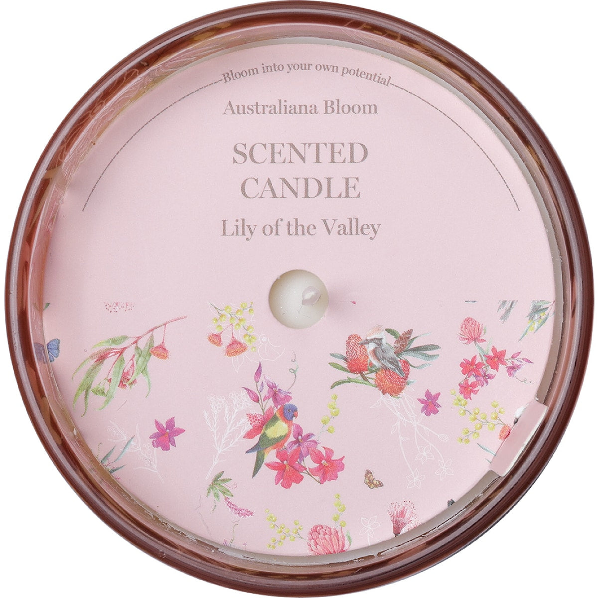 Australiana Bloom Scented Candle Lily Of The Valley Each