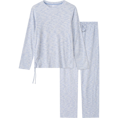Rib Loungewear Blue Marble Size S/m Each