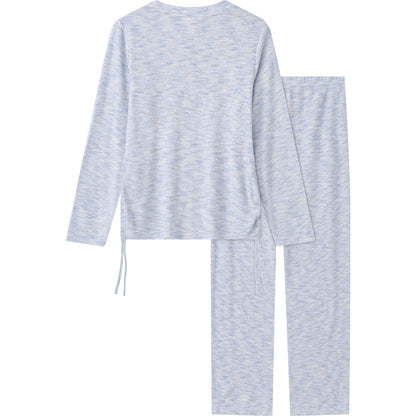 Rib Loungewear Blue Marble Size L/xl Each