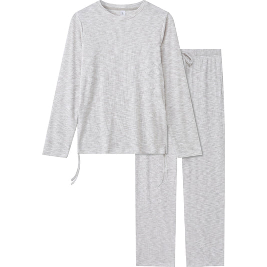 Rib Loungewear Grey Marble Size S/m Each