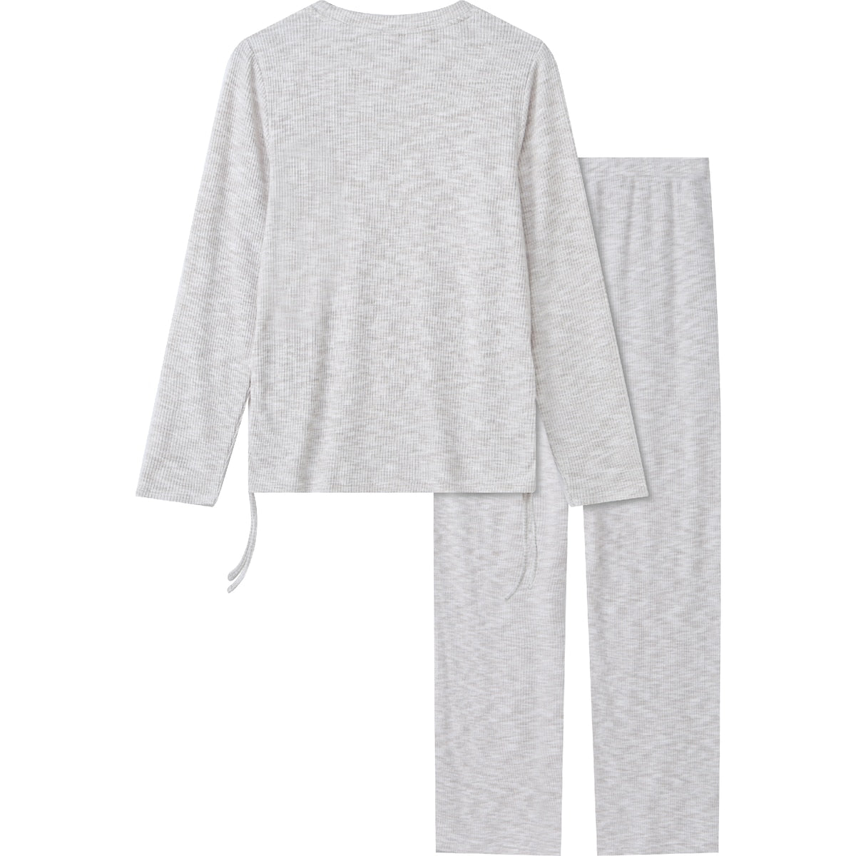 Rib Loungewear Grey Marble Size L/xl Each