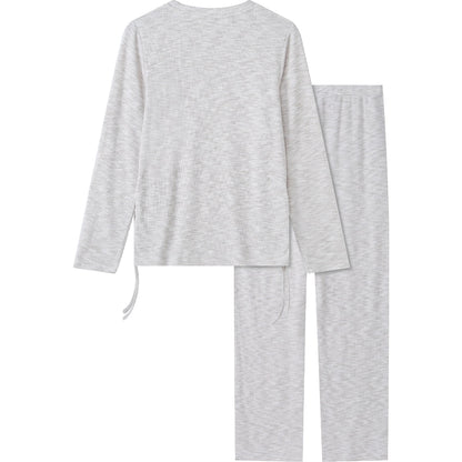 Rib Loungewear Grey Marble Size L/xl Each