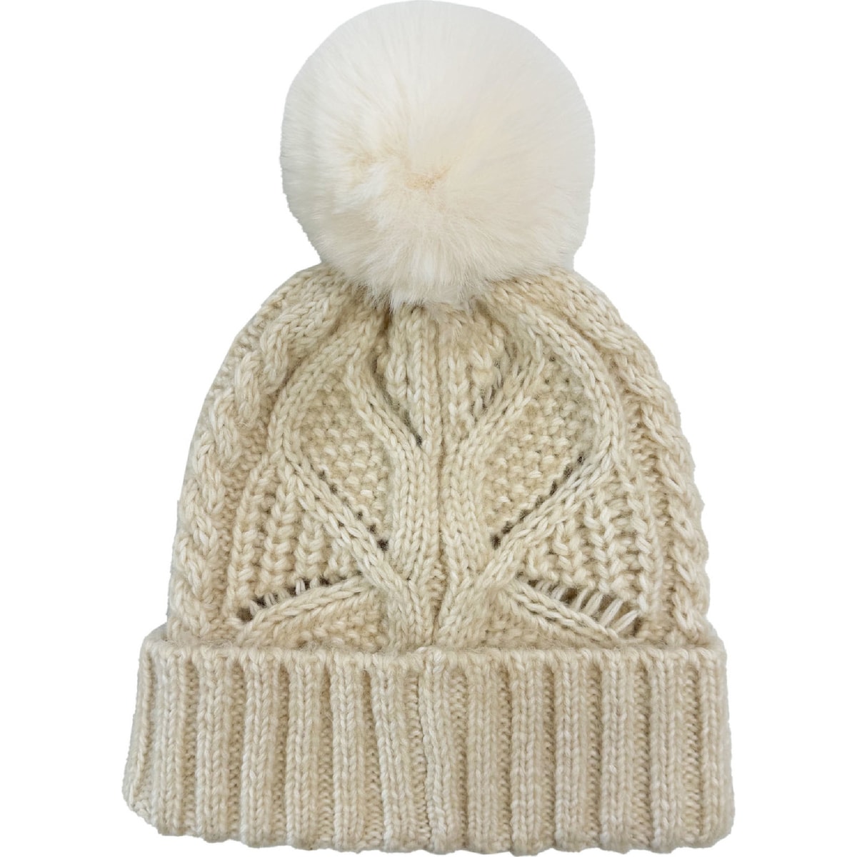 Ladies Beanie Beige Each