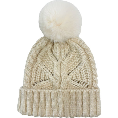 Ladies Beanie Beige Each