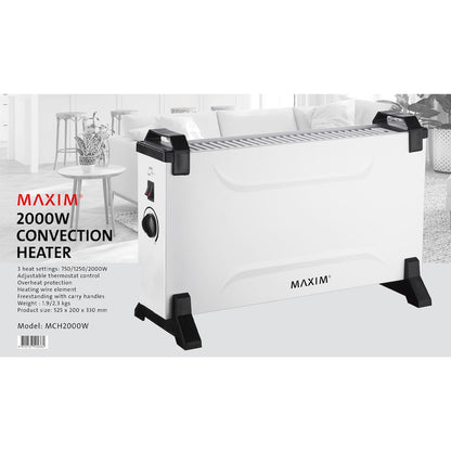 Maxim 2000w Convection Heater Each