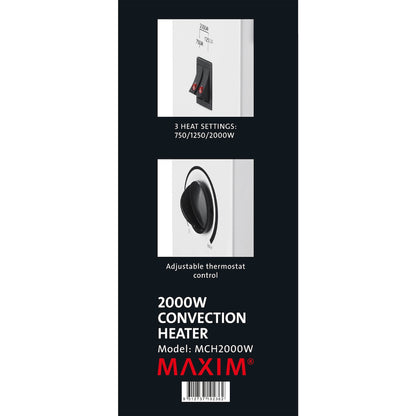 Maxim 2000w Convection Heater Each