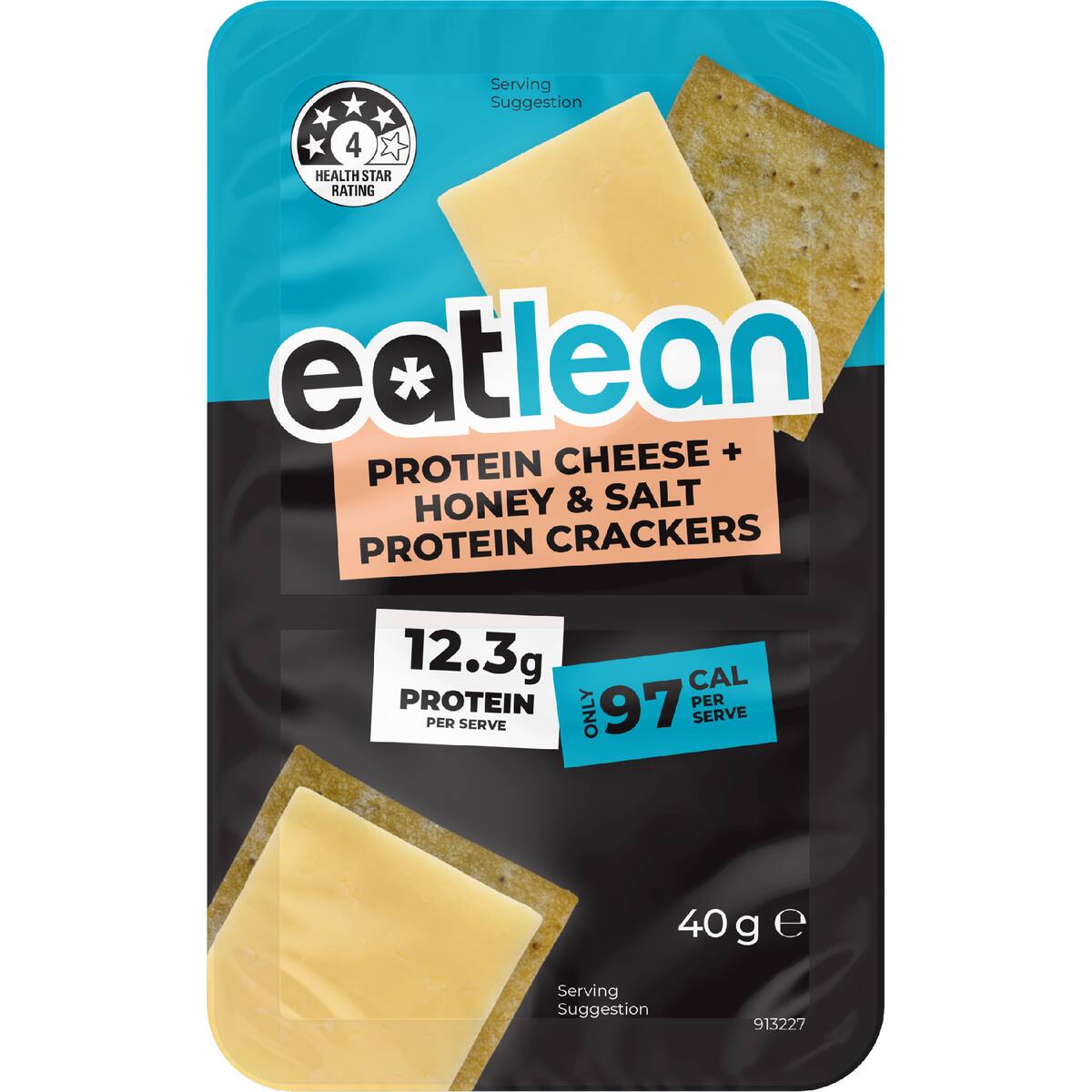 Eat Lean Protein Cheese With Honey & Salt Crackers 40g