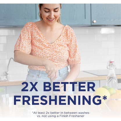 Finish Dishwasher Freshener Lemon & Lime Each