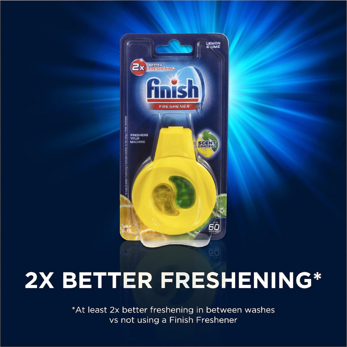 Finish Dishwasher Freshener Lemon & Lime Each