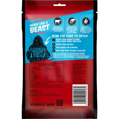 Jack Links Mr Beast Beef Jerky Blue Whats The Flavour 45g