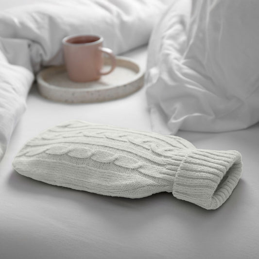 Snazzee Hot Water Bottle With Knit Cover Each