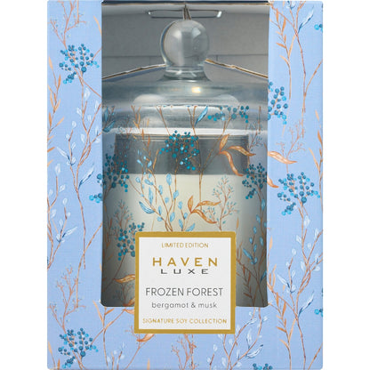 Haven Luxe Frozen Forest Soy Candle Bergamot & Musk Each
