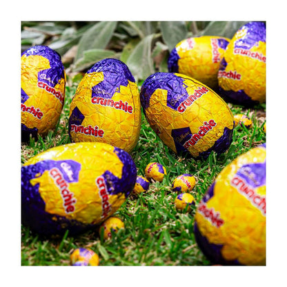 Cadbury Crunchie Easter Chocolate Eggs Bag - 110g
