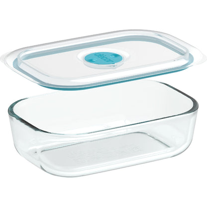 Decor Vent & Seal Glass Container 650ml Each