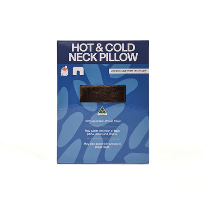 Feelgood Australia Hot & Cold Neck Pillow Chocolate Each