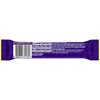 Cadbury Dairy Milk Chocolate Bar Tropical Pineapple 46g