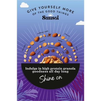 Sunsol High Protein Granola Choc Almond 450g