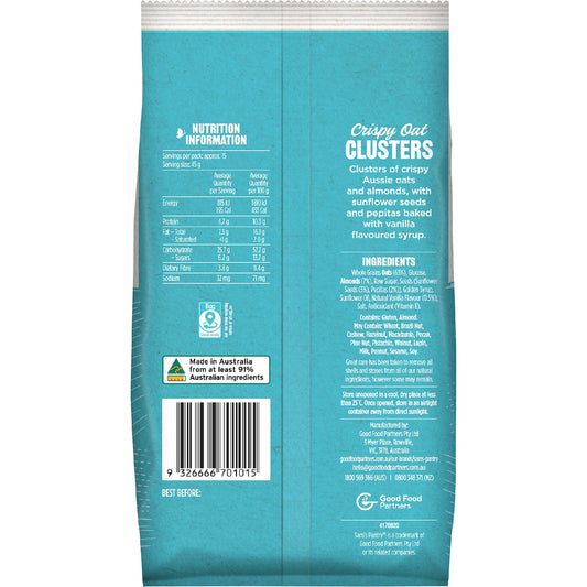 Sams Pantry Clusters Vanilla Almond 700g