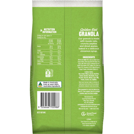 Sams Pantry Granola Pink Lady Apple & Cinnamon 700g