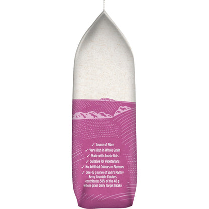 Sams Pantry Clusters Berry Crumble 700g