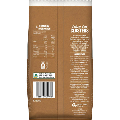 Sams Pantry Clusters Cocoa Cookie Crumble 700g