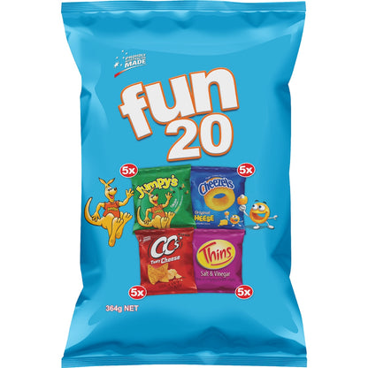 Fun 20 Family Chips Mix 20 Pack