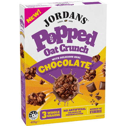 Jordans Popped Oat Crunch Chocolate 425g