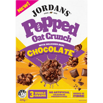 Jordans Popped Oat Crunch Chocolate 425g