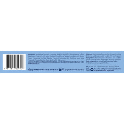 Grants Whitening & Ha Toothpaste 110g