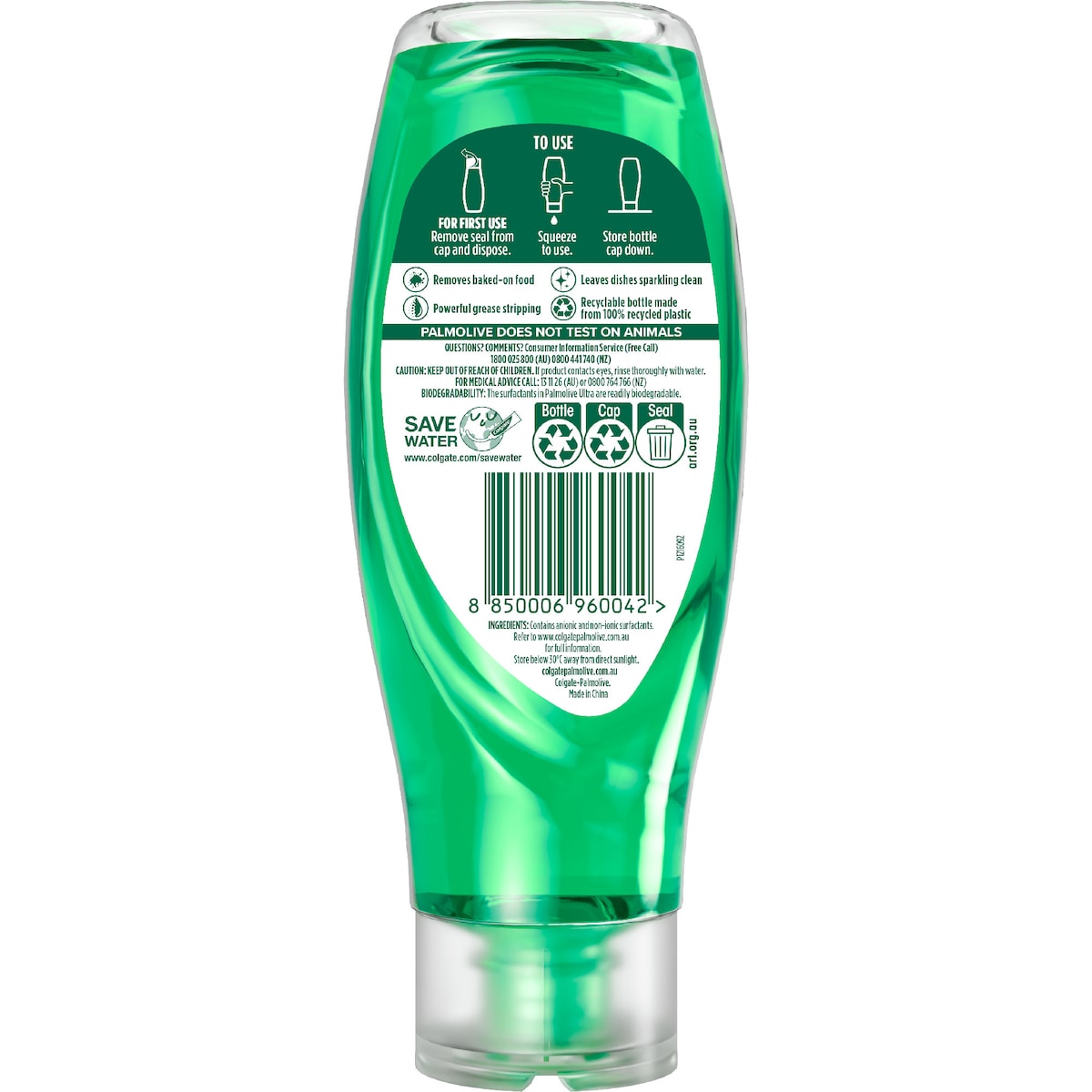 Palmolive Squeeze It Dishwashing Liquid Ultra Original 500ml