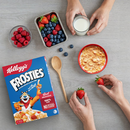 Kelloggs Frosties Breakfast Cereal 545g