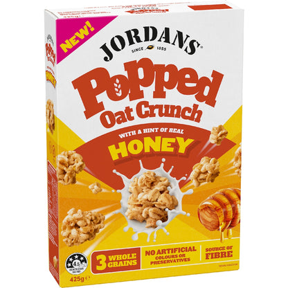 Jordans Popped Oat Crunch Honey 425g