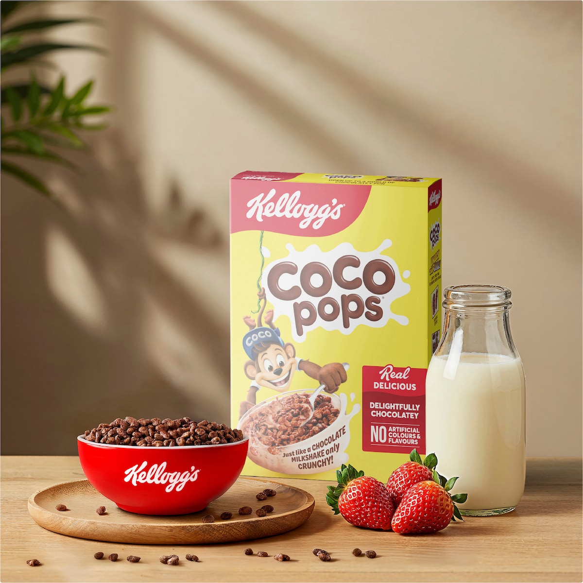 Kelloggs Coco Pops Chocolatey Breakfast Cereal 535g