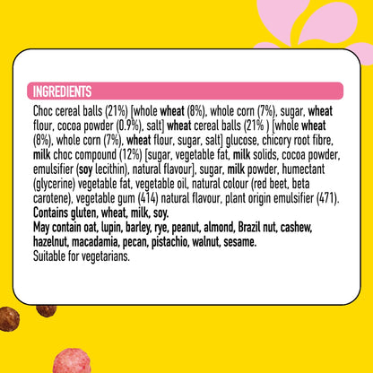 Nesquik Cereal Bars Strawberry Choc 120g 6 Pack