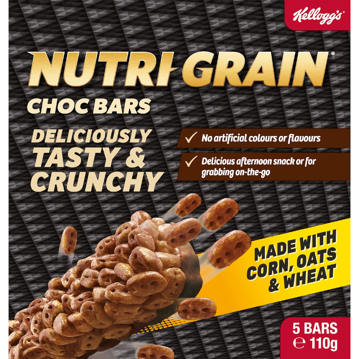 Kelloggs Nutri Grain Choc Bars 5 Pack