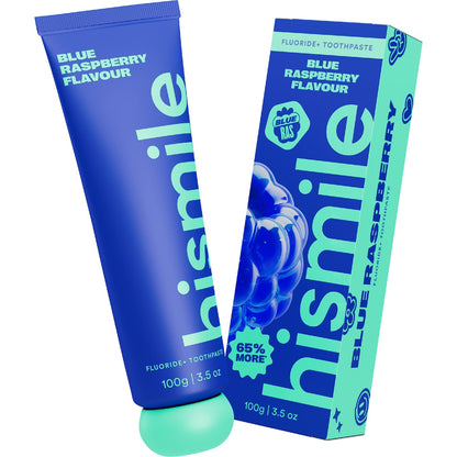 Hismile Fluoride & Toothpaste Blue Raspberry 100g
