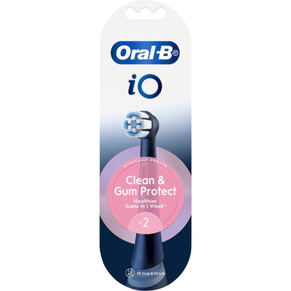 Oral-b Io Clean & Gum Sensitive Toothbrush Replacement Heads 2 Pack