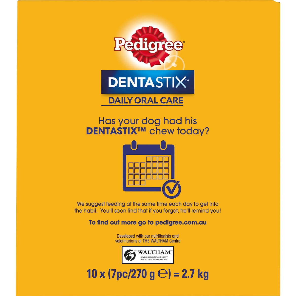 Pedigree Dentastix Dental Dog Treats Value Pack 70 Pack