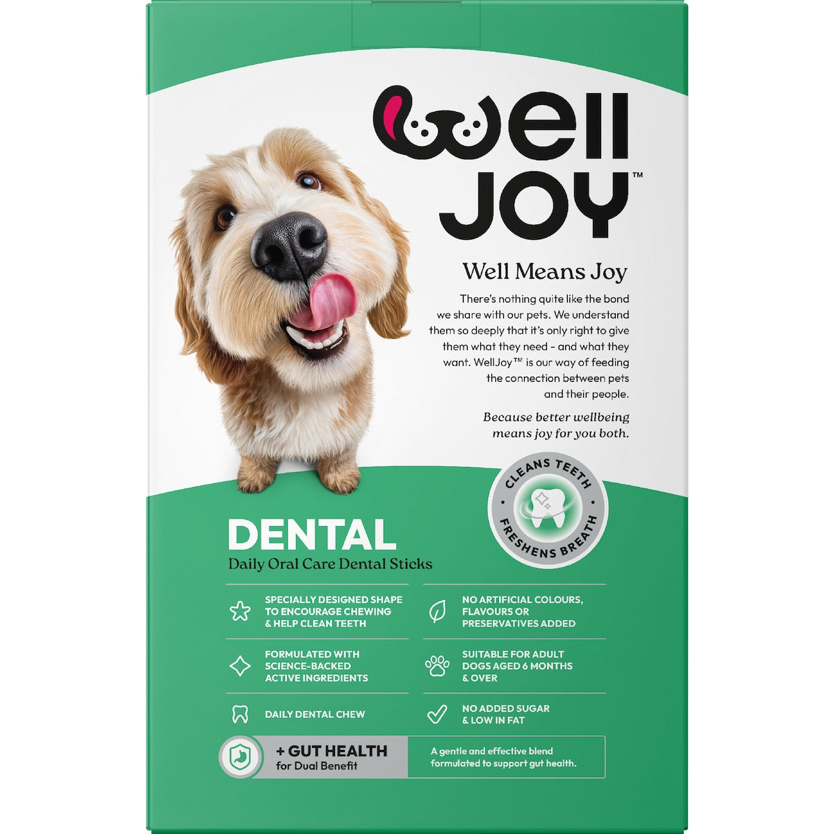 Welljoy Dental Dog Stick Treats Large 28 Pack