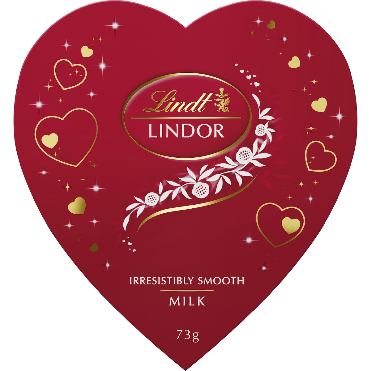 Lindt Lindor Heart Chocolate Box 73g