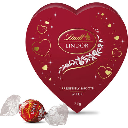 Lindt Lindor Heart Chocolate Box 73g