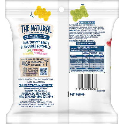 The Natural Confectionery Co. Mini Gummy Bears Lollies 80g