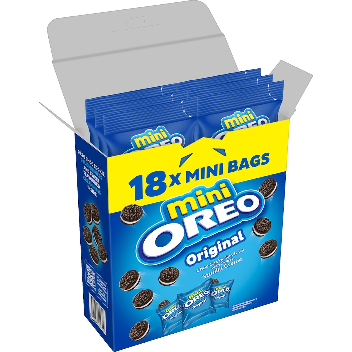 Oreo Mini Cookies Original Bags 18 Pack 367g