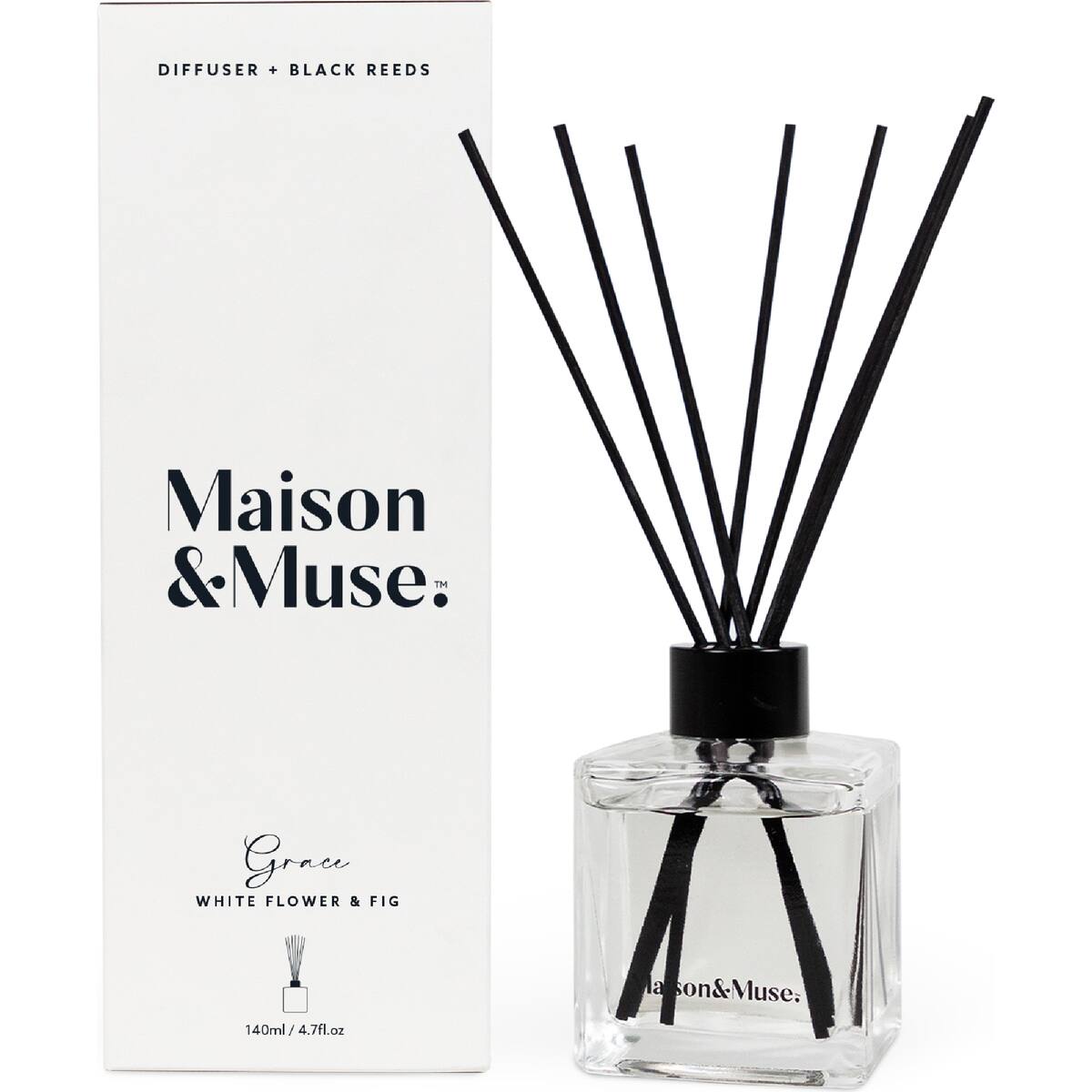 Maison & Muse Reed Diffuser White Flower & Fig Grace 140ml