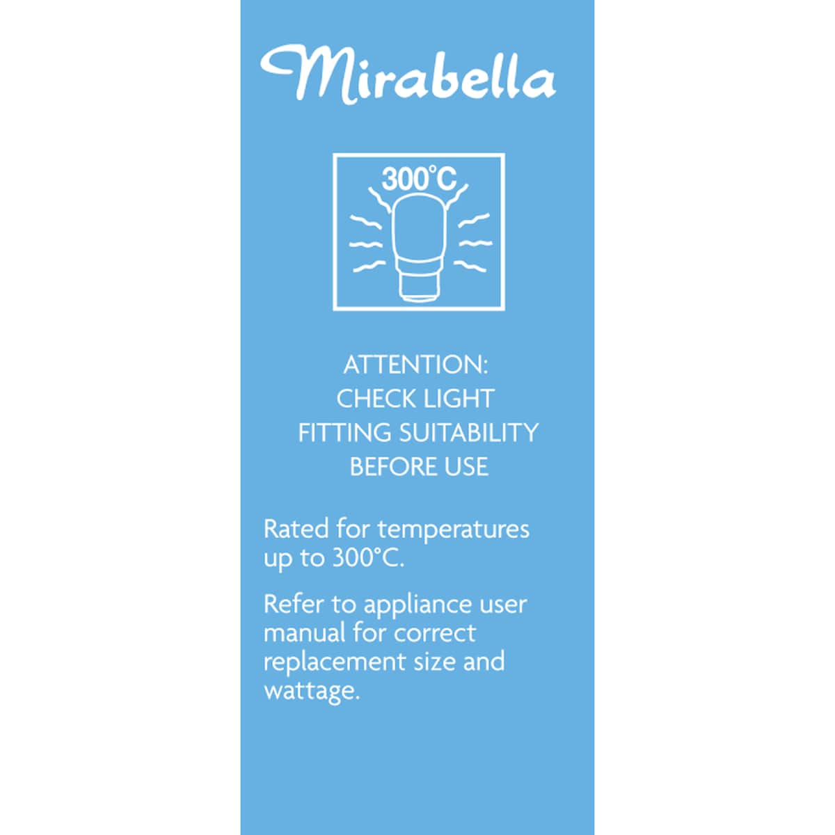 Mirabella Appliance Globe Bc 25w 2 Pack