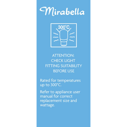 Mirabella Appliance Globe Bc 25w 2 Pack