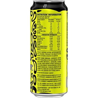 Monster Energy Lando Norris Zero Sugar Can 500ml