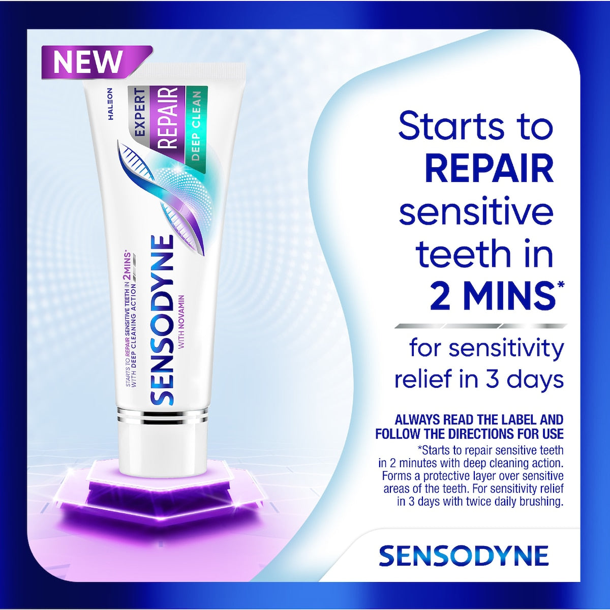 Sensodyne Expert Repair Toothpaste Deep Clean 100g