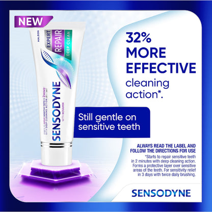 Sensodyne Expert Repair Toothpaste Deep Clean 100g